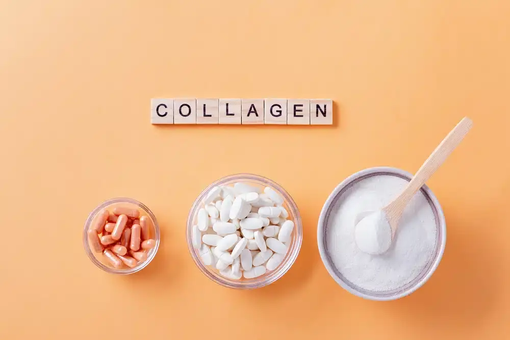 Different types of collagen for skin