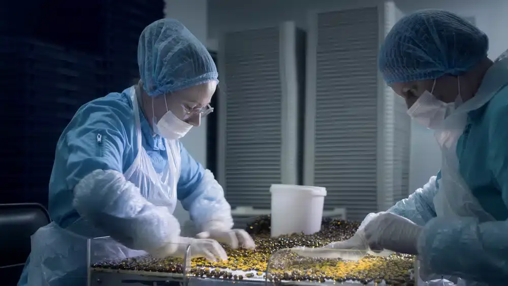 Production of stress relief supplement.
